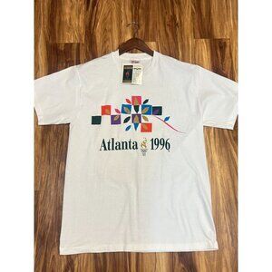 Vintage 1996 Atlanta Olympics Shirt Dead Stock NWT Unisex Large